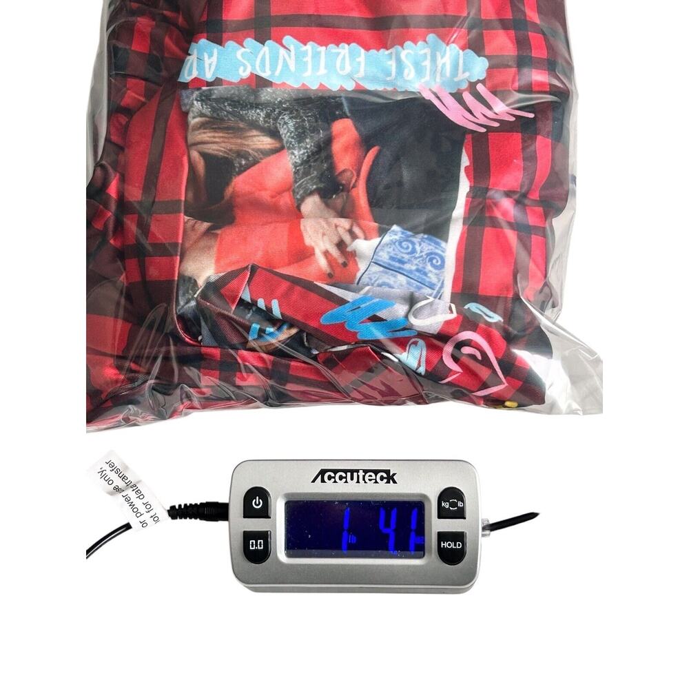 Friends the Television Series Together Is Better Pajama Lounge Set Red Black 0XL - Picture 16 of 16